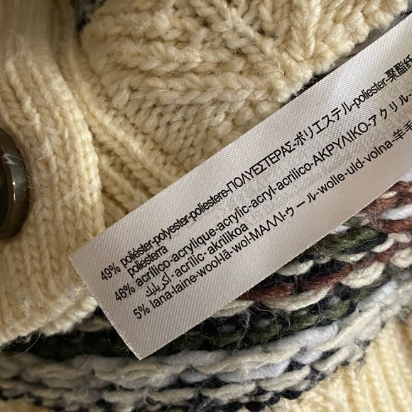 Zara Oversized Jacquard Cardigan - Picture 16 of 16